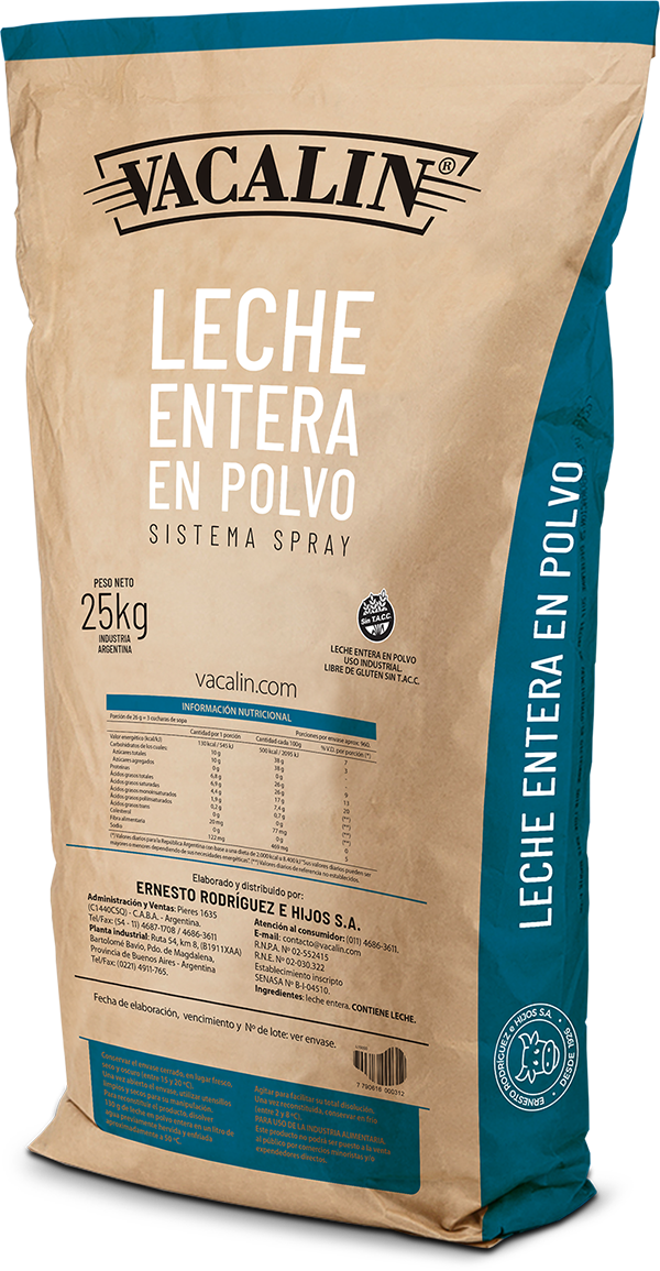 Leche En Polvo Entera 25k