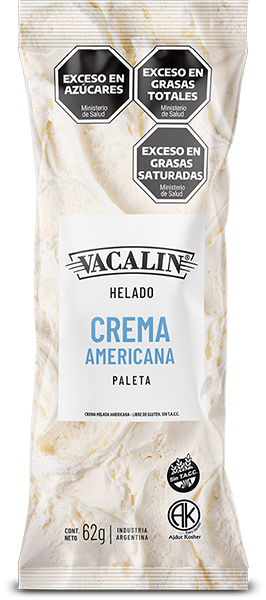 Paleta Helada de Crema Americana