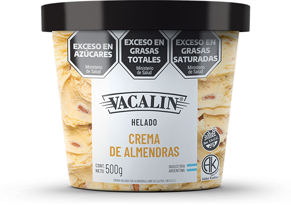 Helado de Crema de Almendras 500g