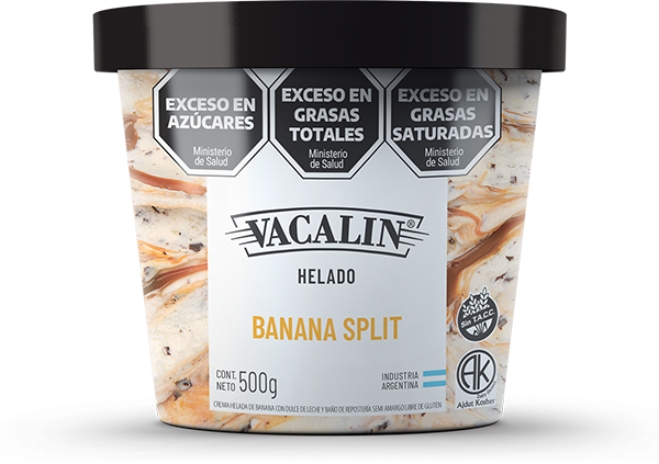 Helado de Banana Split 500g