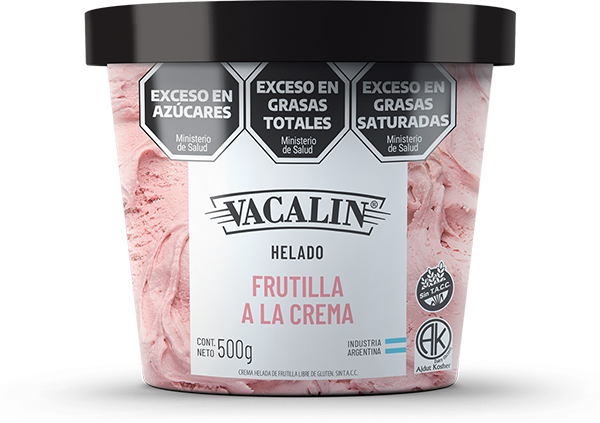 Helado de Frutilla a La Crema 500g