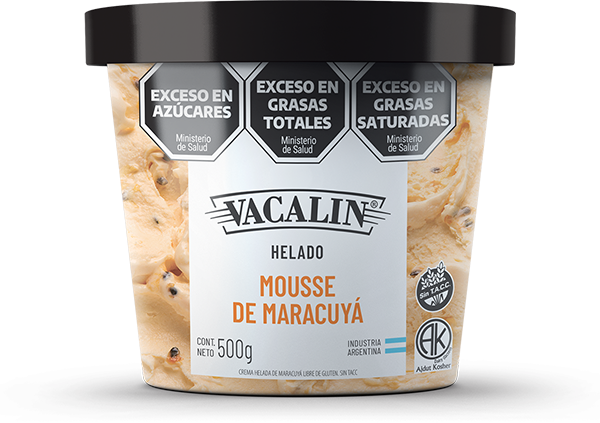 Helado de Mousse de Maracuya 500g