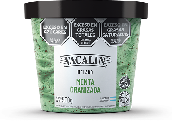 Helado de Menta Granizada 500g