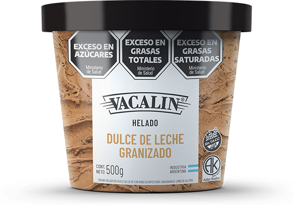 Helado de Dulce de Leche Granizado 500g