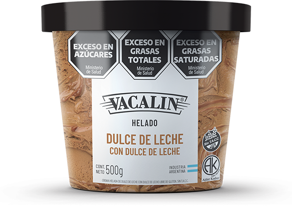 Helado de Dulce de Leche con Dulce de Leche 500g