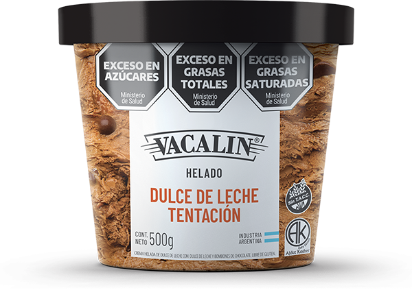 Helado de Dulce de Leche Tentación 500g