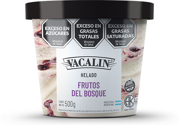 Helado de Frutos del Bosque 500g