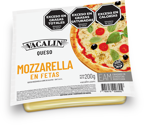 Mozzarellla Fetas 200g