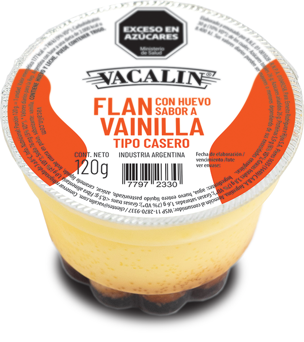 Delipostres Flan de Vainilla 120g